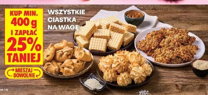 Ciastka na wagę