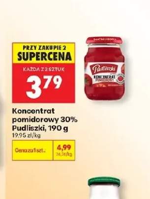 Koncentrat pomidorowy 30% Pudliszki