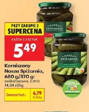 Korniszony delikatesowe Nasza Spiżarnia