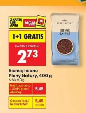 Siemię lniane Plony Natury