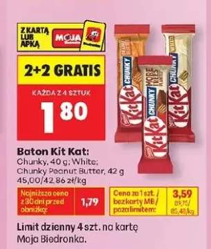 Baton Kit Kat White