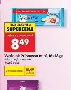 Wafelek Princessa mini mleczna