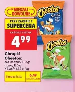 Chrupki Cheetos ser-keczup