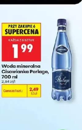 Woda mineralna Cisowianka Perlage