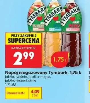Napój niegazowany Tymbark jabłko-wiśnia