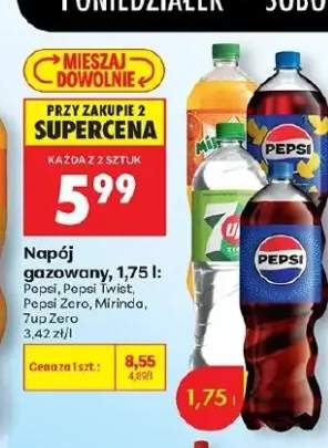 Napój gazowany Pepsi 1,75l