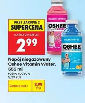 Napój niegazowany Oshee Vitamin Water 555ml