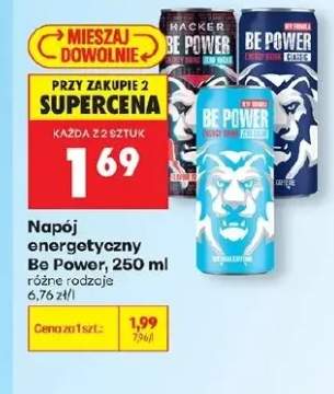 Napój energetyczny Be Power 250ml