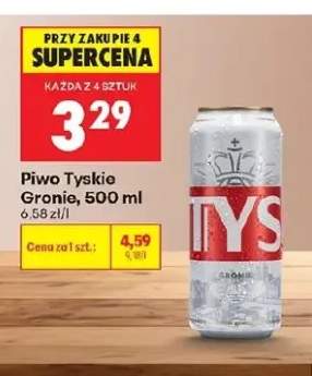 Piwo Tyskie Gronie