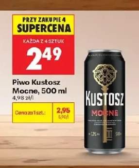 Piwo Kustosz Mocne