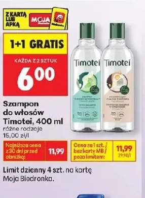 Szampon do włosów Timotei