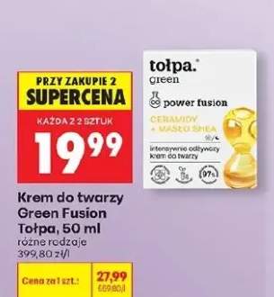 Krem do twarzy Green Fusion Tołpa