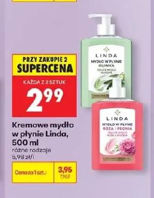 Kremowe mydło w płynie Linda