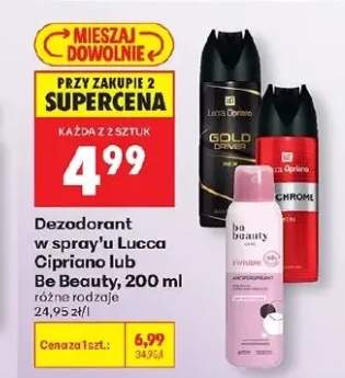Dezodorant w spray'u Be Beauty