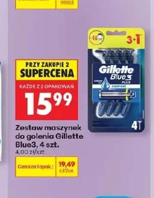 Zestaw maszynek do golenia Gillette Blue3