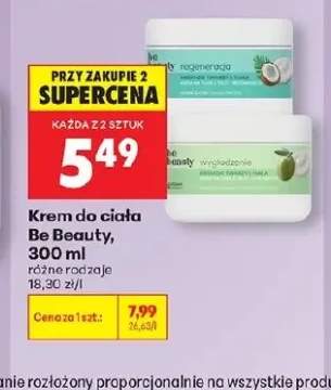 Krem do ciała Be Beauty regeneracja
