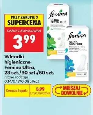 Wkładki higieniczne Femina Ultra 28szt.