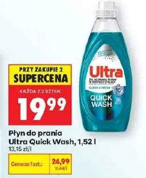Płyn do prania Ultra Quick Wash 1,52l