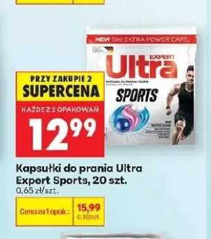 Kapsułki do prania Ultra Expert Sports 20szt.