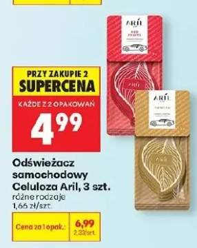 Odświeżacz samochodowy Celuloza Aril