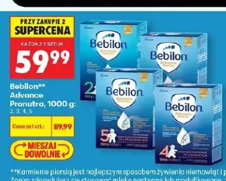 Mleko modyfikowane Bebilon Advance Pronutra 2 1000g