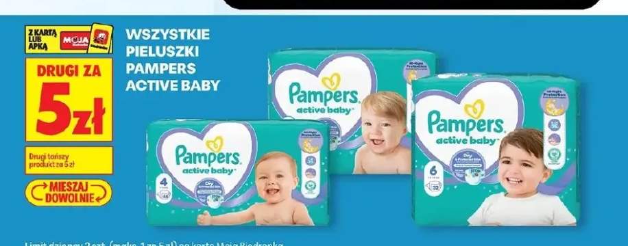 Pieluszki Pampers Active Baby