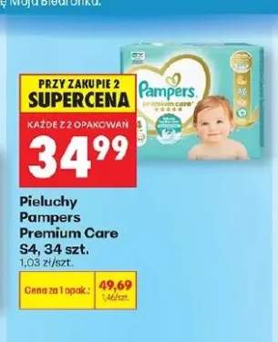 Pieluchy Pampers Premium Care S4