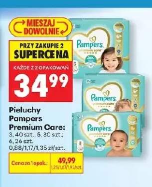 Pieluchy Pampers Premium Care 3