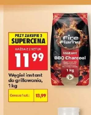 Węgiel instant do grillowania Fire Flame
