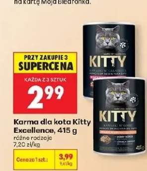 Karma dla kota Kitty Excellence kawałki w galaretce