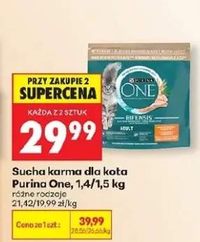 Sucha karma dla kota Purina One Adult