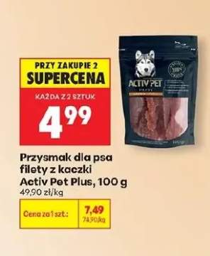 Przysmak dla psa filety z kaczki Activ Pet Plus