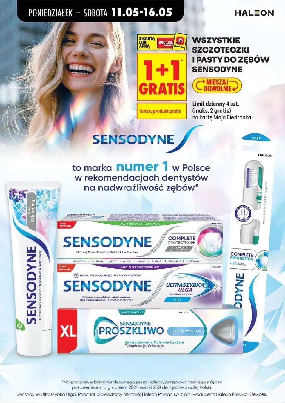 Pasta do zębów Sensodyne Daily Whitening