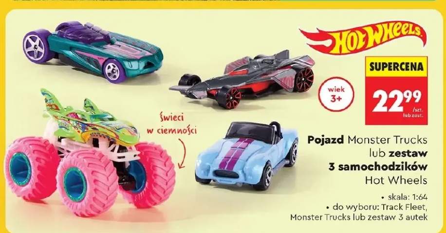 Pojazd Monster Trucks Hot Wheels