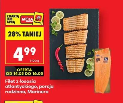 Filet z łososia atlantyckiego porcja rodzinna Marinero