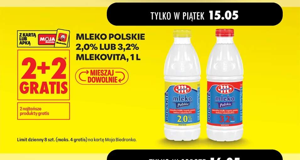 Mleko Polskie 2,0% Mlekovita