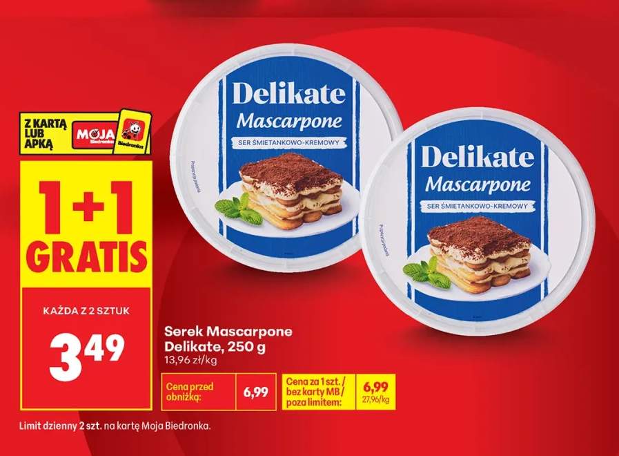 Serek Mascarpone Delikate