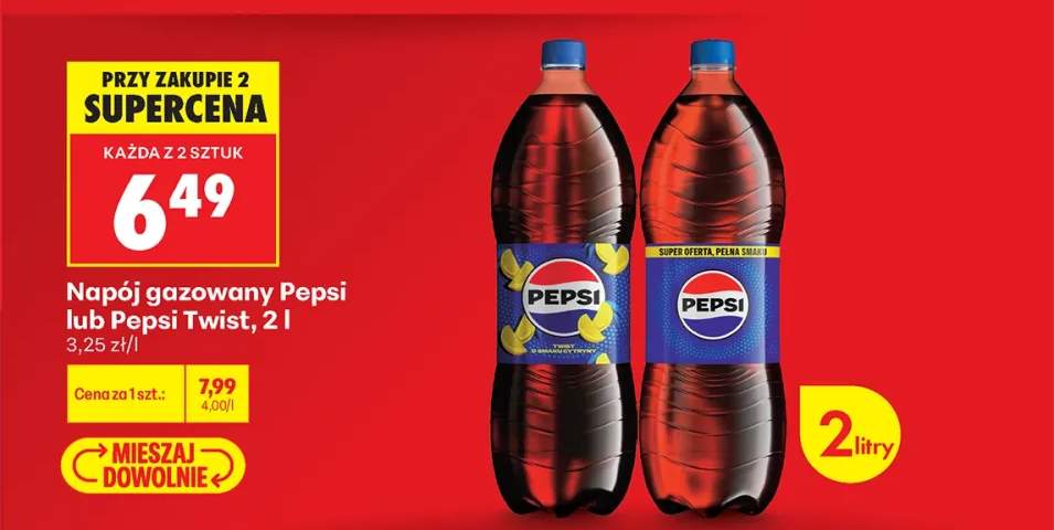 Napój gazowany Pepsi