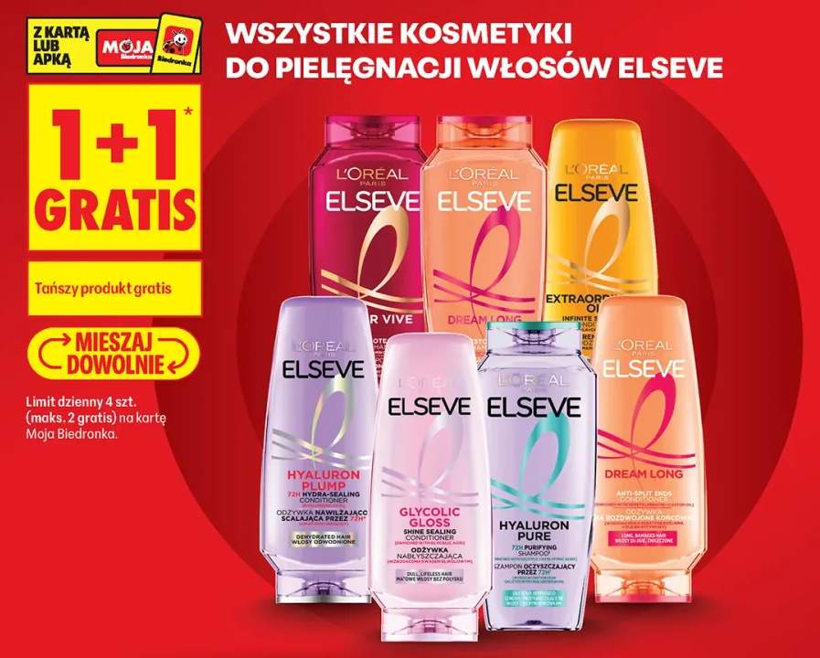 Odżywka nawilżająco-scalająca L'Oréal Elseve Hyaluron Plump
