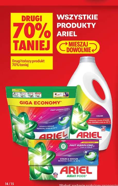 Proszek do prania Ariel Giga Economy