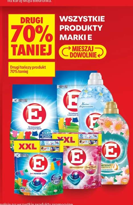 Kapsułki do prania E 3+1 Power Caps XXL