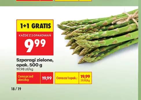 Szparagi zielone