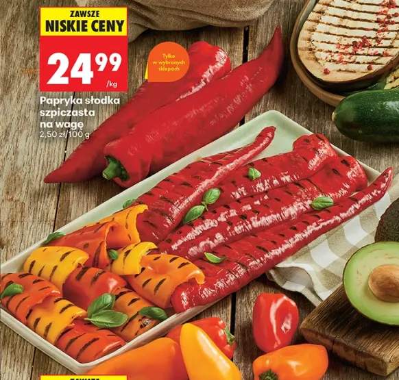Papryka słodka szpiczasta
