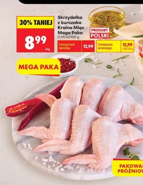 Skrzydełka z kurczaka Kraina Mięs Mega Paka