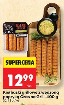 Kiełbaski grillowe z wędzoną papryką Czas na Grill