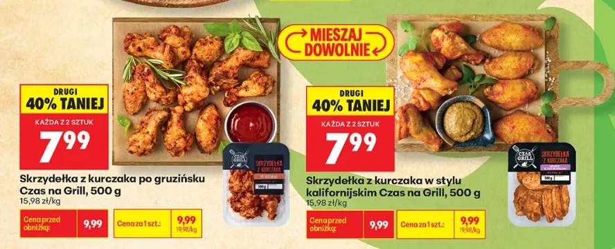 Skrzydełka z kurczaka Czas na Grill