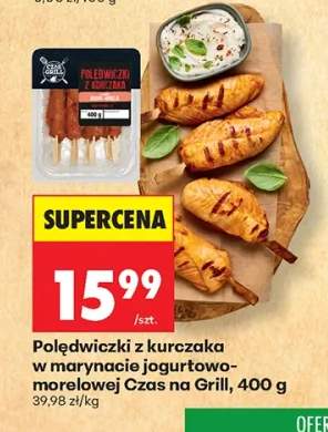 Polędwiczki z kurczaka w marynacie jogurtowo-morelowej Czas na Grill
