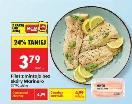 Filet z mintaja bez skóry Marinero