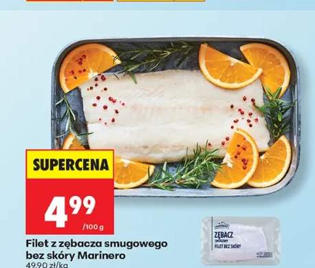 Filet z zębacza smugowego bez skóry Marinero