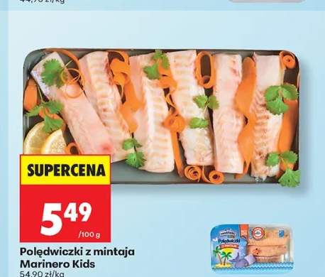 Polędwiczki z mintaja Marinero Kids